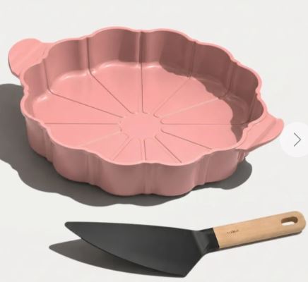plat a tarte rose