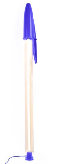 lampe bic bleu