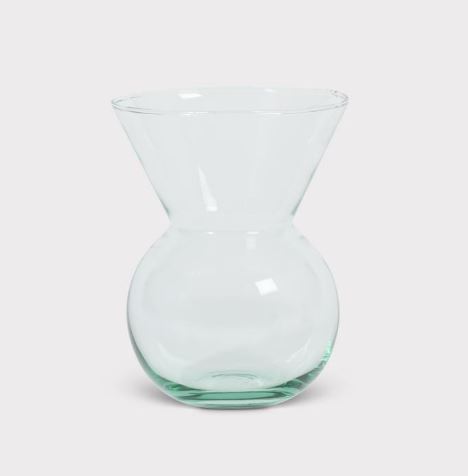 Vase en verre recyclé Ø 12x15cm Urban Nature Culture