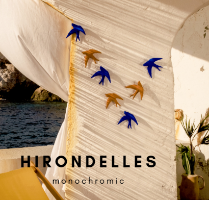 hirondelles volages monochromic 2021