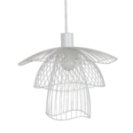 suspension papillon xs blanc