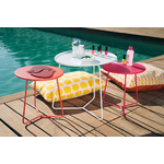 Table Cocotte ambiance piscine