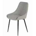 Chaise Bari Gris Clair 2