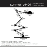 Lampadaire LOft fiche technique