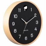 Horloge Natural cuckoo black