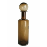 Vase bouteille Ambre