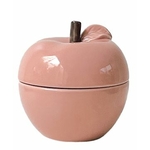 bougie pomme rose