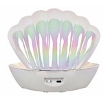lampe coki blanc nacré de dos