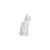figurine-origami-chat-assis-blanc-mat-debout