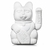 lucky cat large white