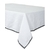 nappe et serviette letia blanc