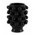 Vase Grappa noir PM Athezza