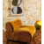 fauteuil hinton moutarde