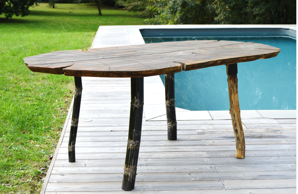 Table à manger bananier