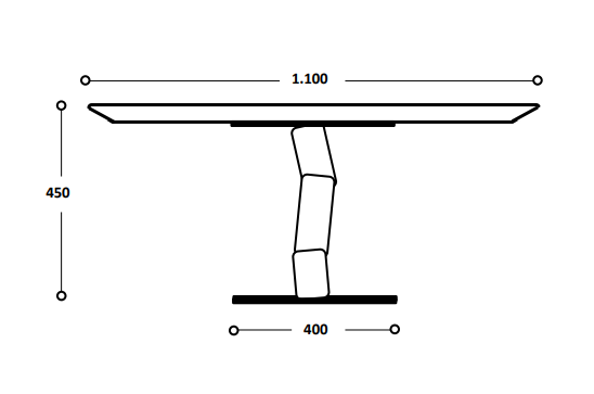 Croquis table basse 110