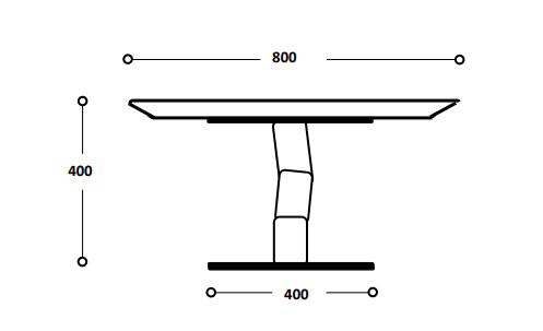 Croquis table basse 80