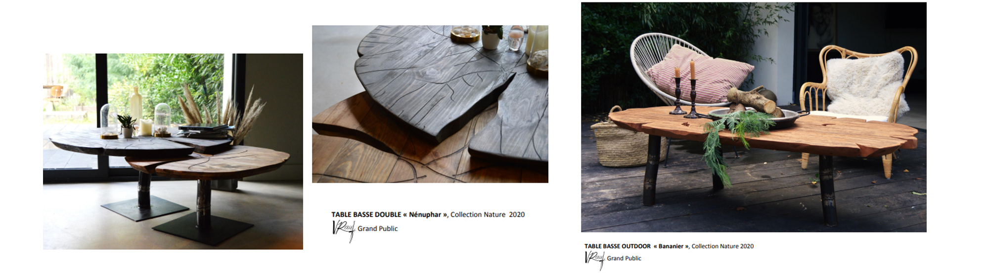 Collaction Nature - Tables