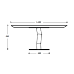 Croquis table basse 110