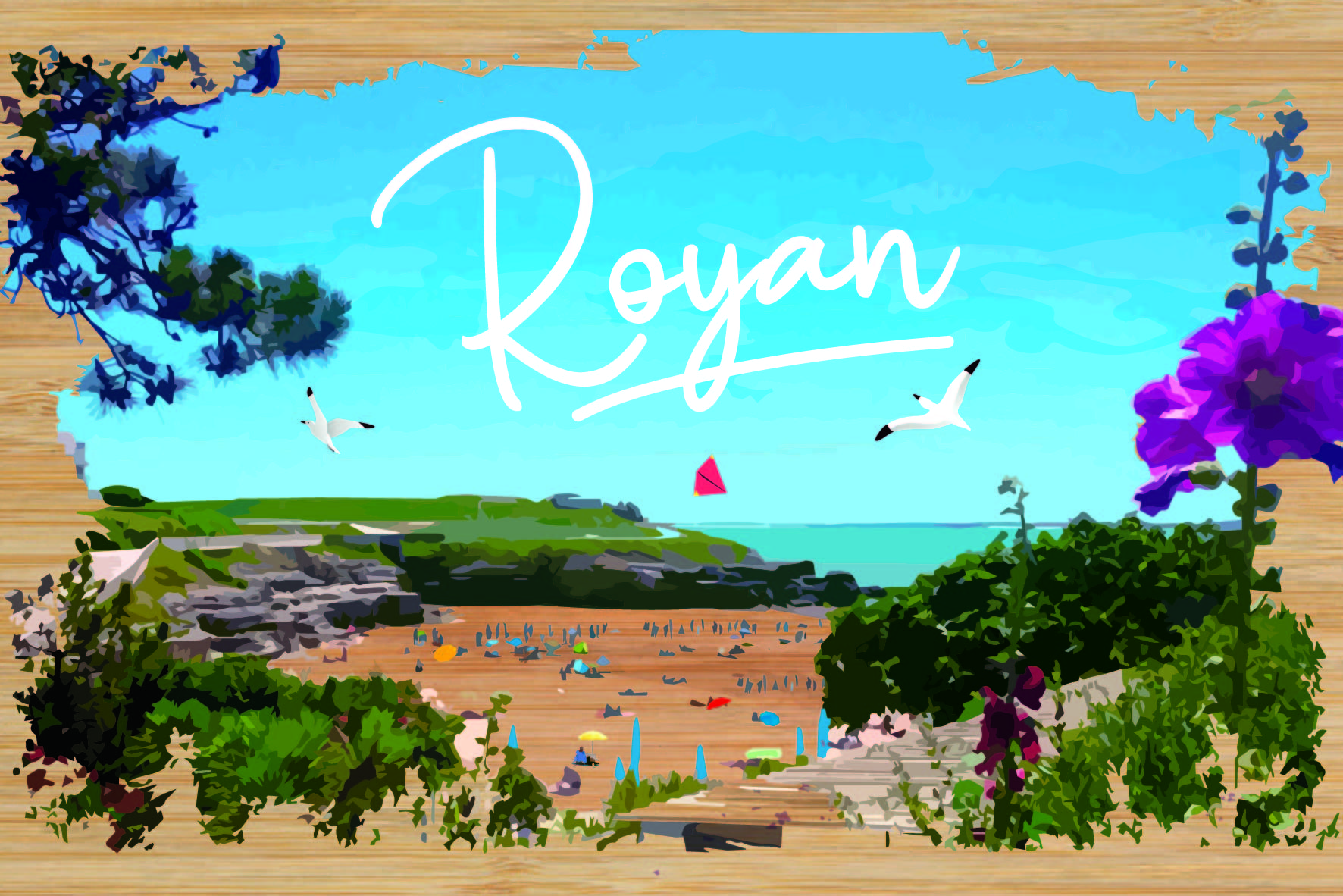 carte postale Royan
