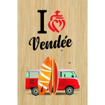 carte postale bois van Vendée