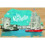 carte postale bois La Rochelle