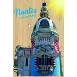 carte postale bois Nantes