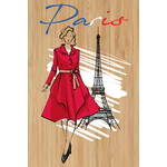 carte postale bois parisienne