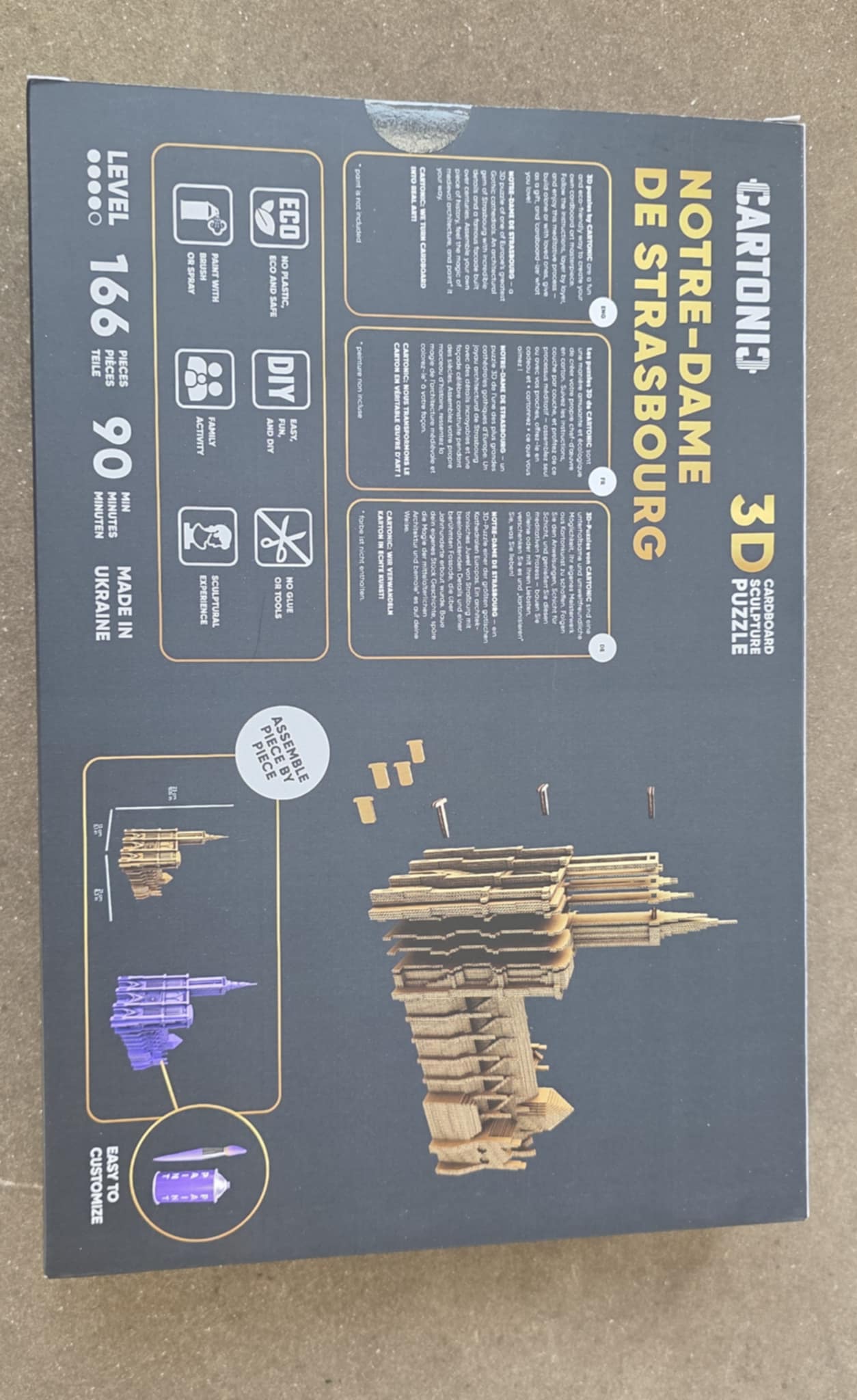ANCIEN PUZZLE CARTON 30 x 20 cm no Véra - LA CIGALE ET LA FOURMI La Fontaine TBE EUR 20,00 - FR