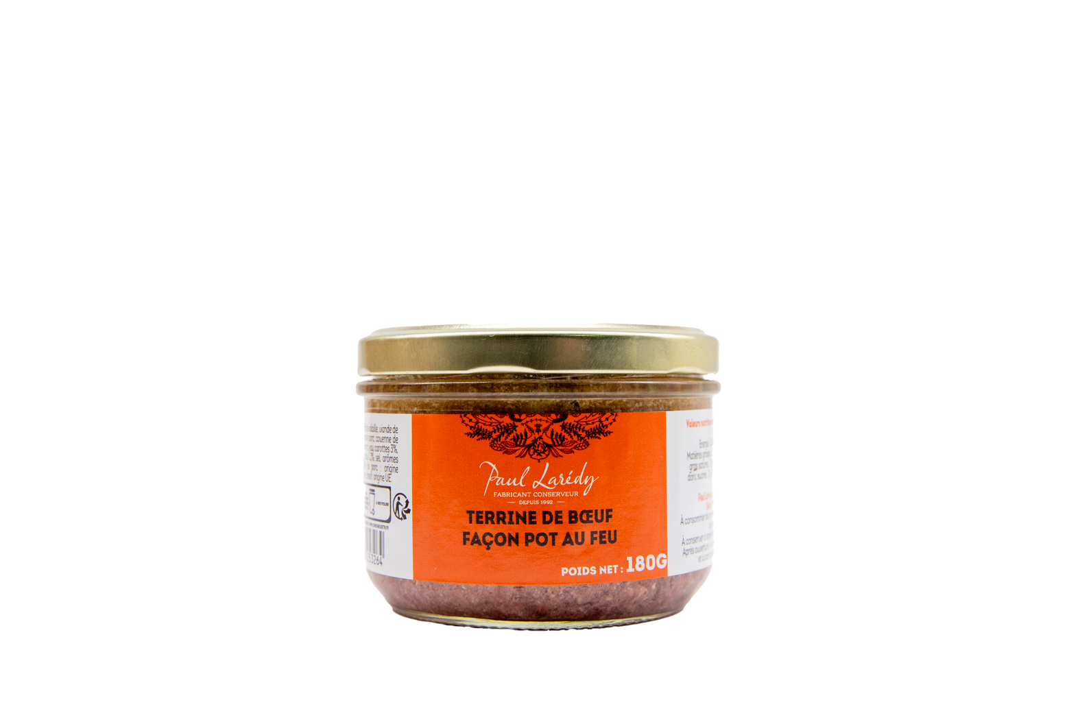 Terrine de boeuf façon pot au feu 180g