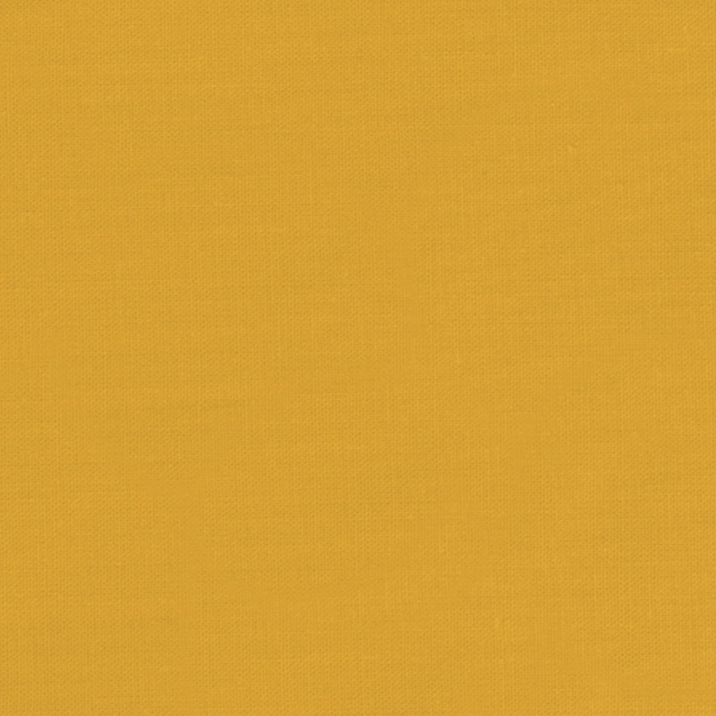 c-pauli-tissu-coton-biologique-popeline-uni-jaune-moutarde