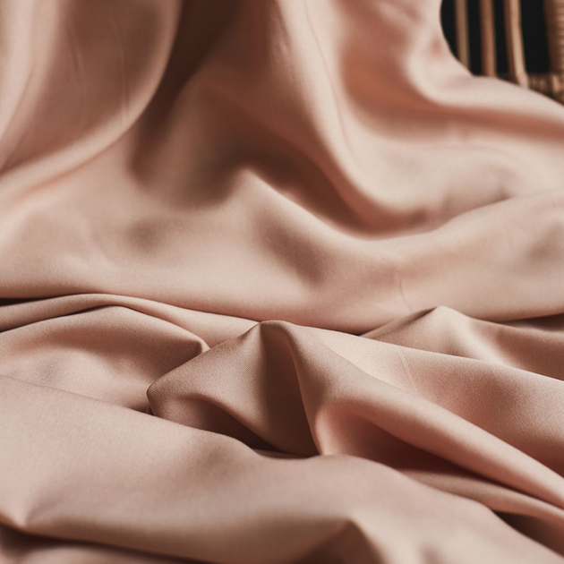 Viscose LENZING™ ECOVERO™ unie ROSE PALE La Cousine