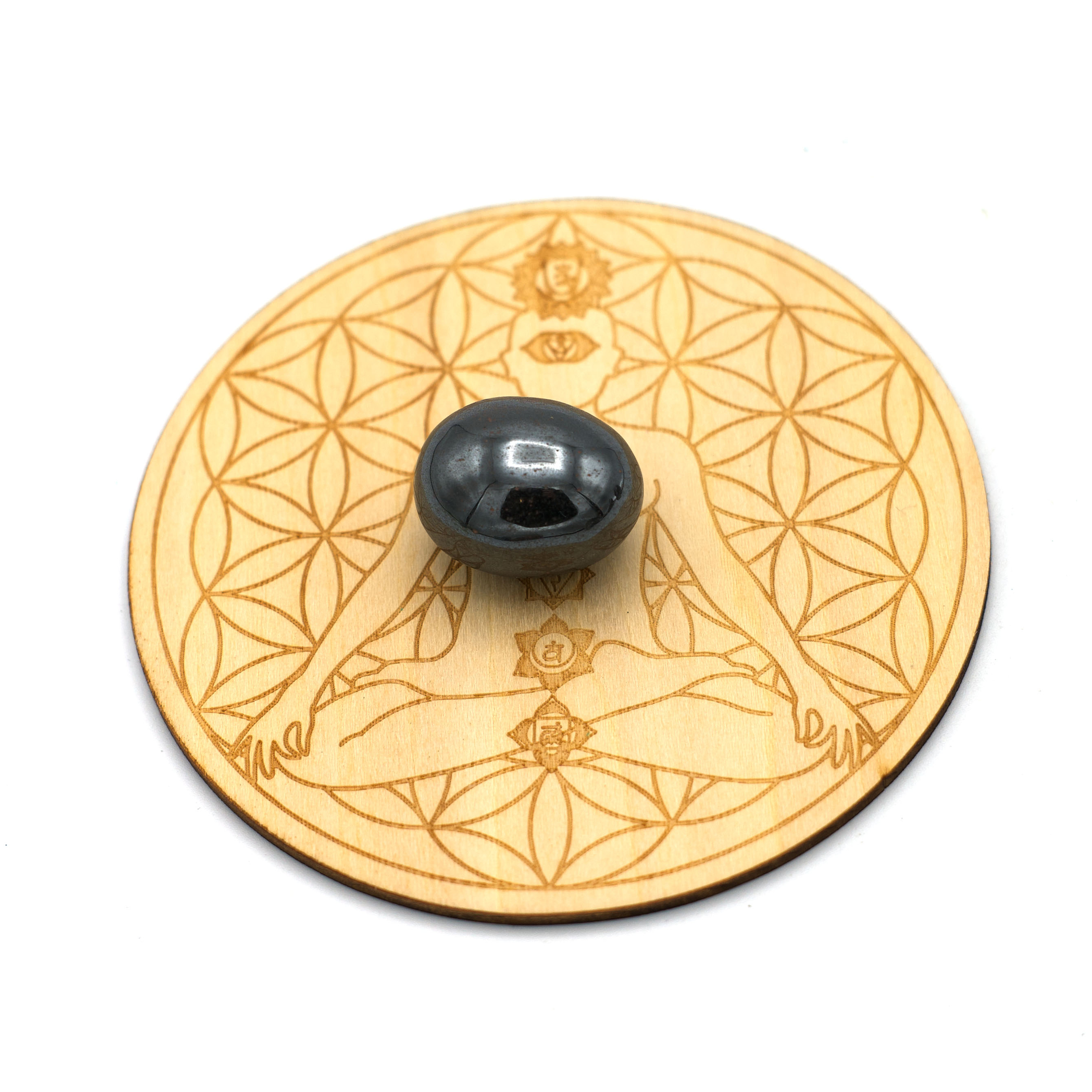 b fleur de vie 7 chakras 10 cm 1