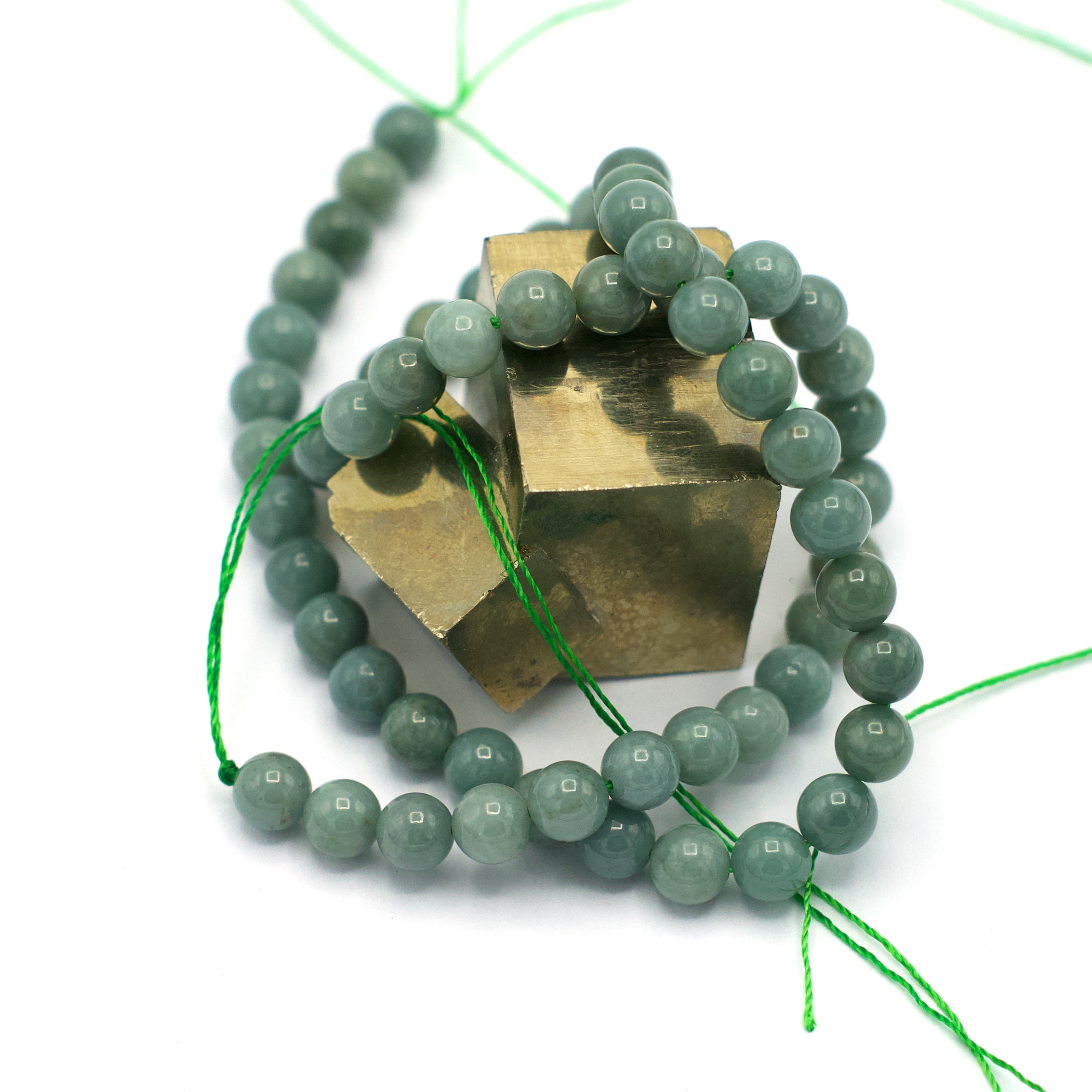 jade birmanie 6 mm