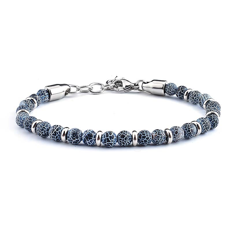 agate veinée bleue 1