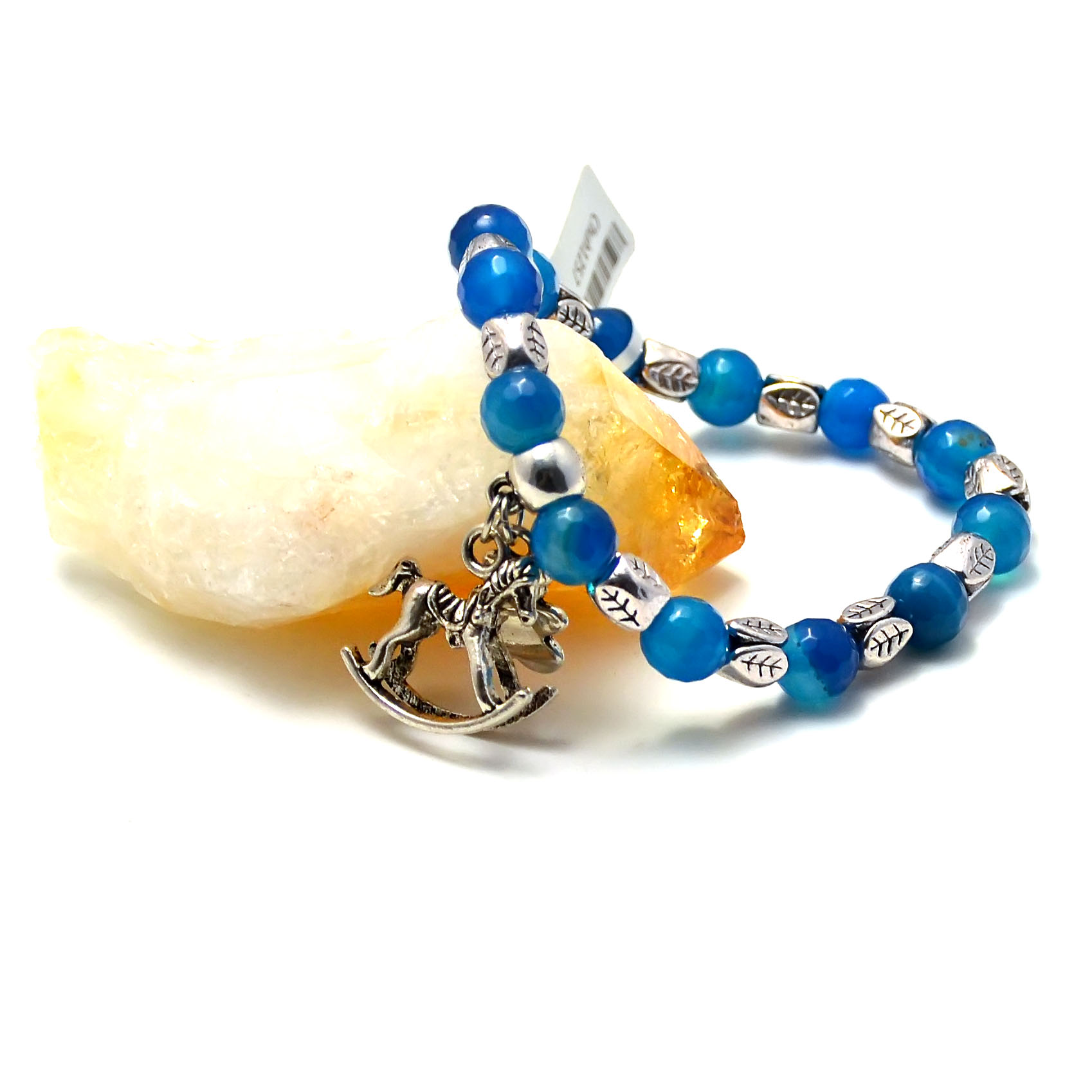 bleu 8 mm breloque (3)