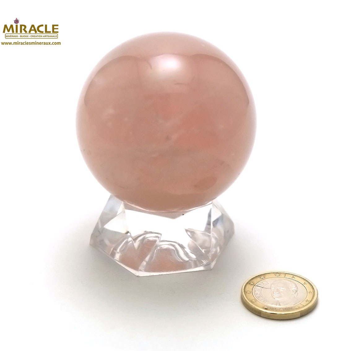 quartz rose 5.4 cm