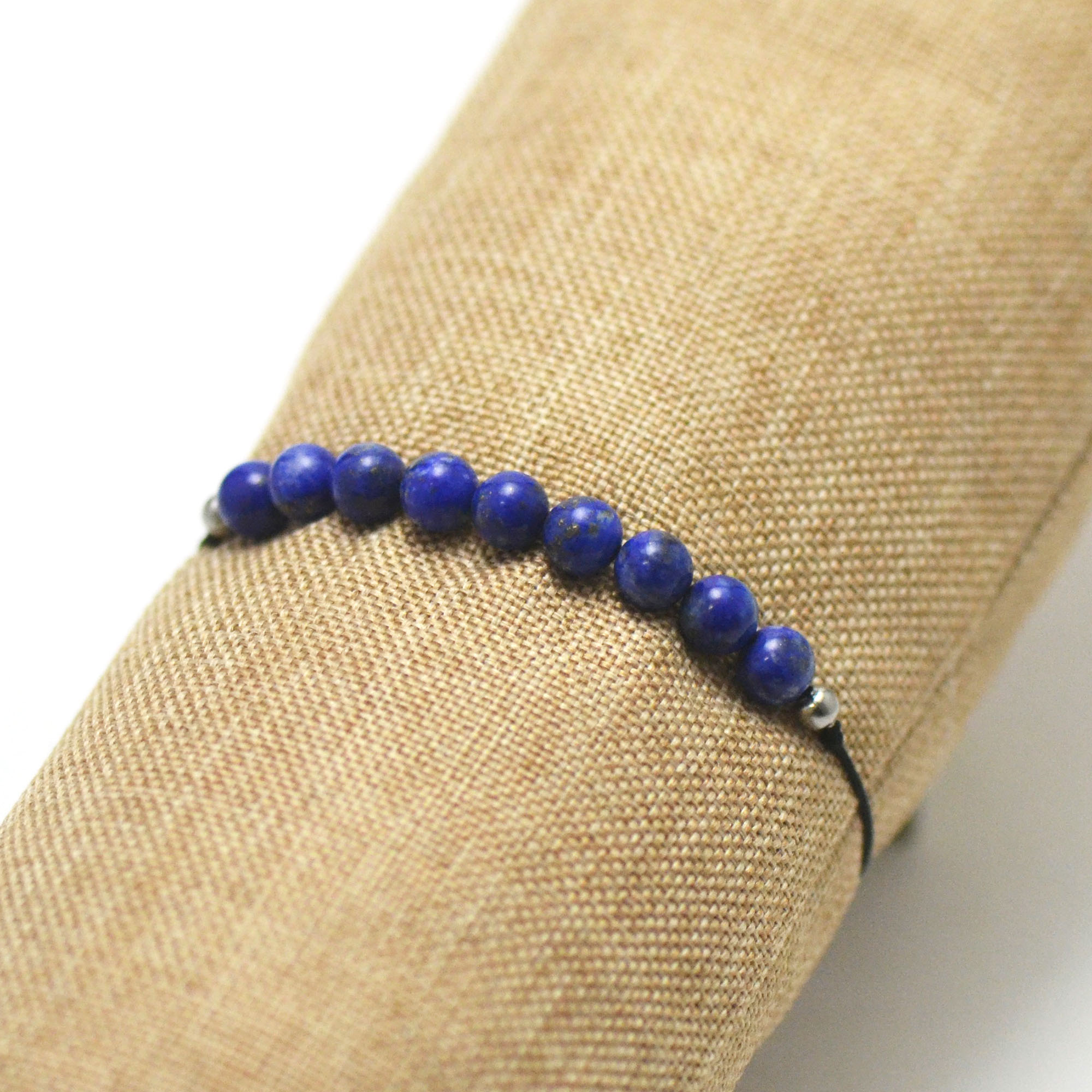 bracelet shamballa lapis lazuli 2