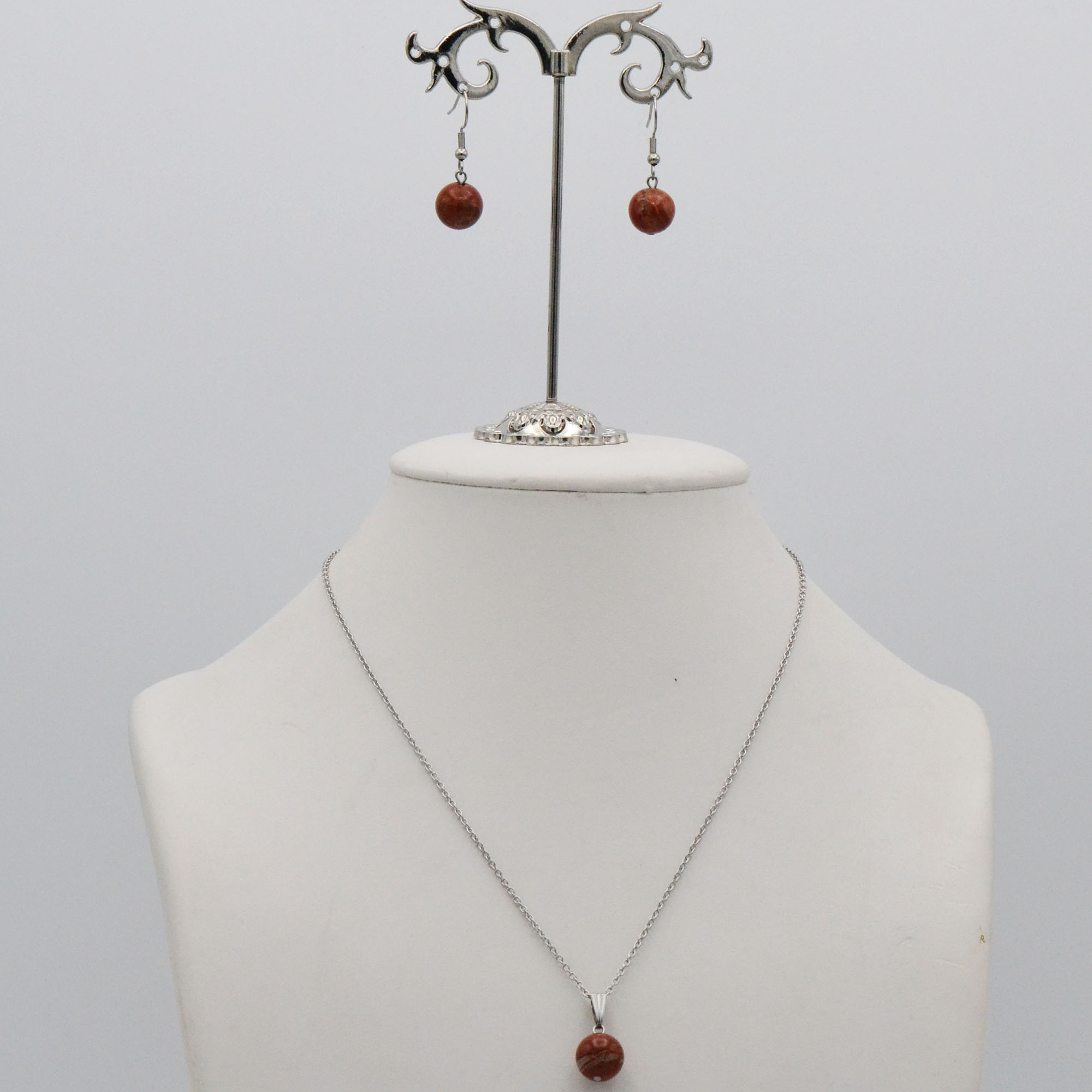 10 mm jaspe rouge