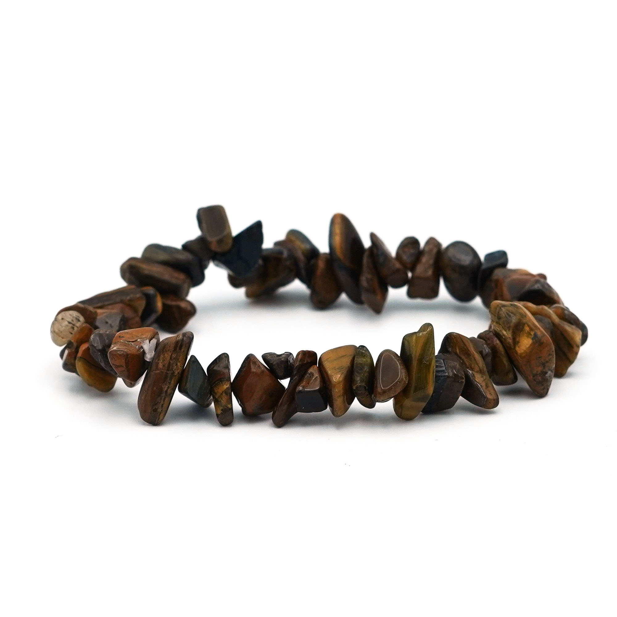 Bracciali Con Tripla Protezione, Occhio Di Tigre, Ematite E Ossidiana Nera, Perle 8 Mm, Porta Fortuna E Prosperità