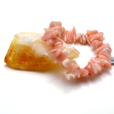 Bracelet opale rose des Andes " grand chips"
