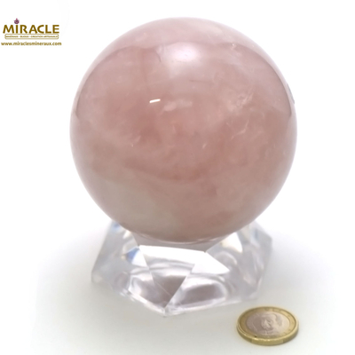 quartz rose 8.5 cm