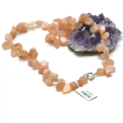 F ts baroque collier en pierre naturelle de soleil