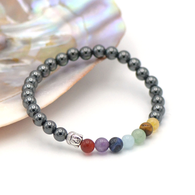 6 mm tête de bouddha 1