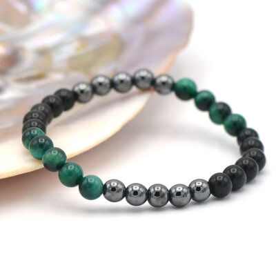 6 mm oeil de tigre vert 1