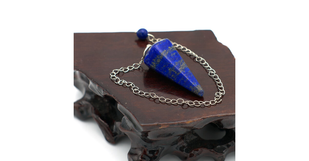 Ensemble Planche Pendule Divinatoire - Tableau Sorcellerie Et Pendule Cristal - Métaphysique Noir Et Bleu