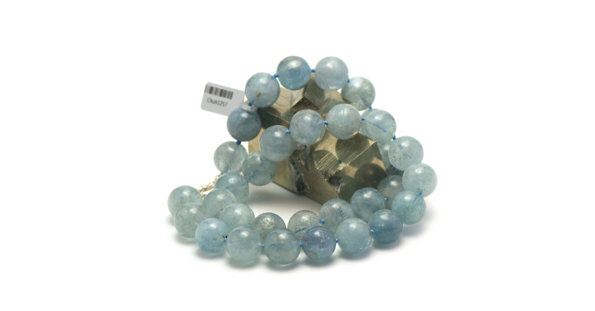 Aigue-marine - Perle Pierre Naturelle - Fabrication De Bijoux