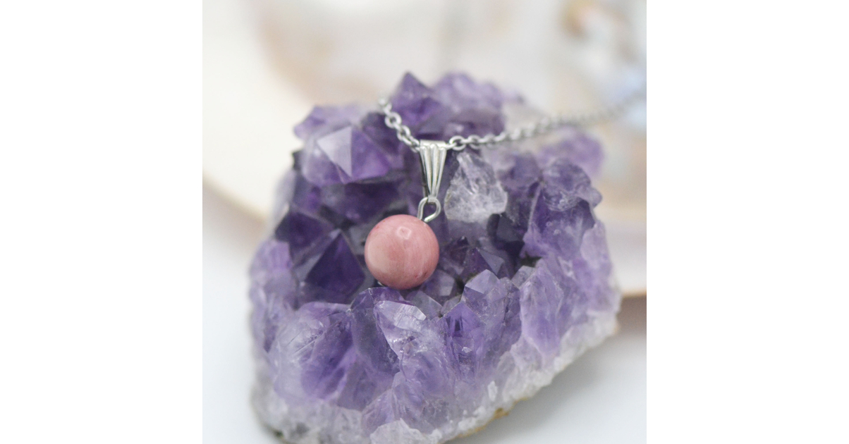 Rhodonite Pierre Roulée - Guérison Émotionnelle et Compassion - Energie