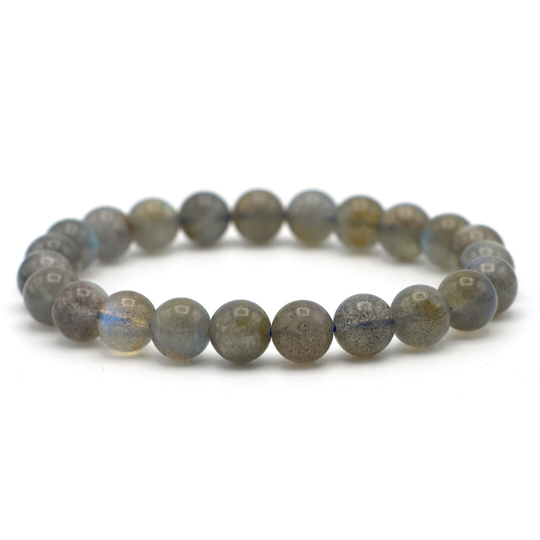 23 Perles En Labradorite Naturelle 8 Mm – Pour Création De Bijoux DIY