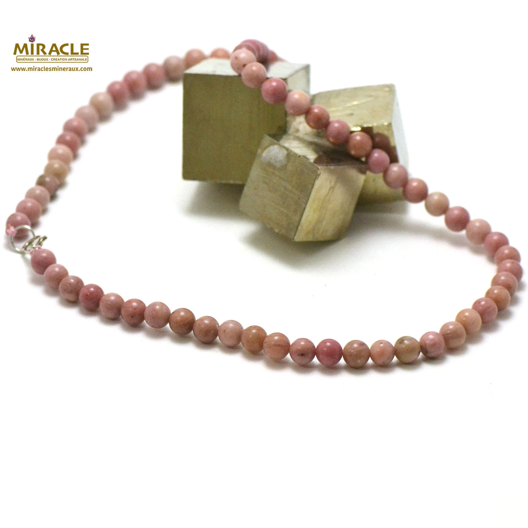 Collier pierre naturelle Jaspe Paysage – Bijou lithothérapie femme