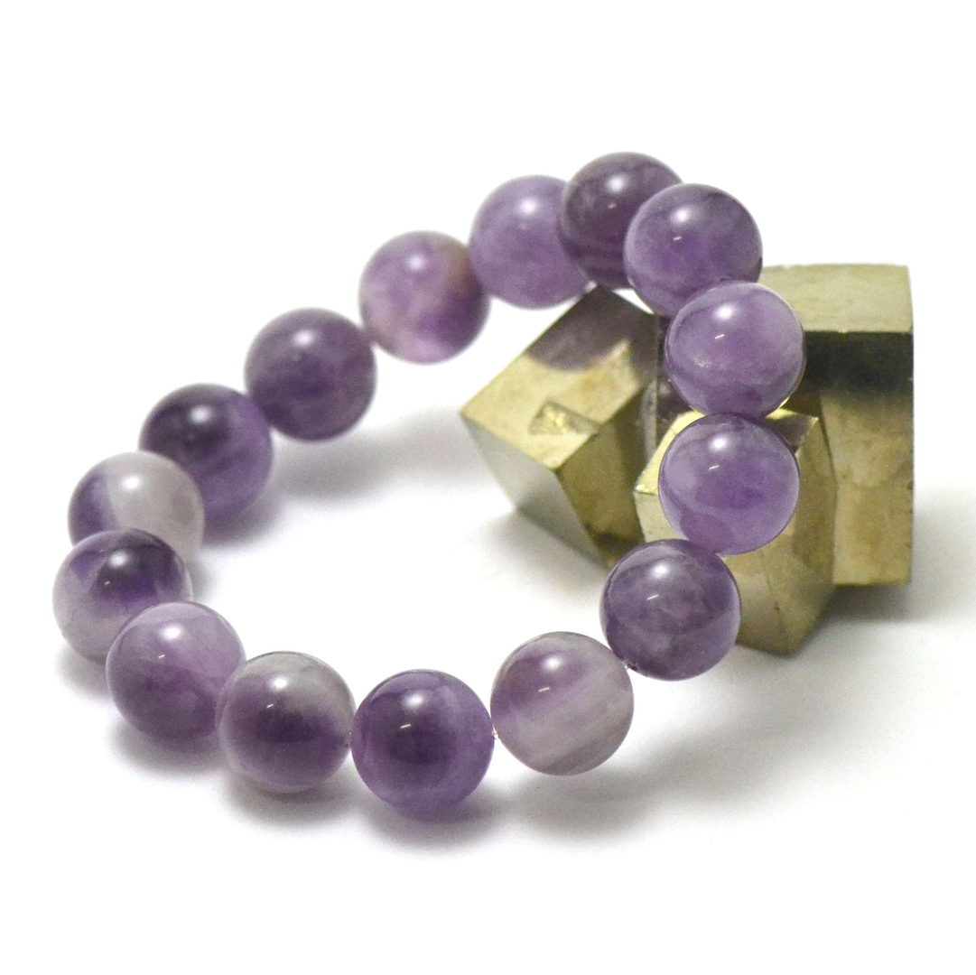 Bracelet en Kunzite - Perles Baroques - Lithothérapie - Pierres et